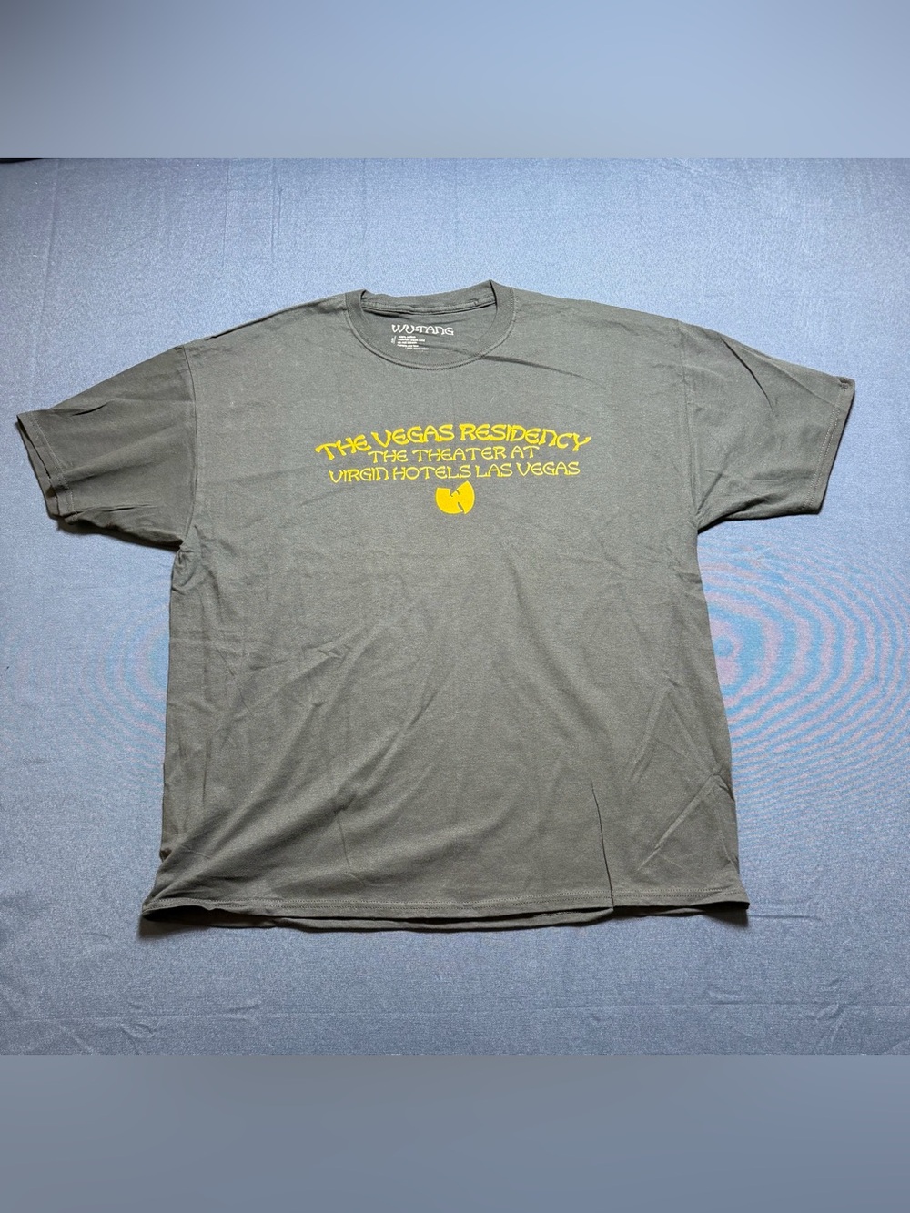 Wu-Tang Clan The Vegas Residency 100% Cotton XL NWOT T-Shirt